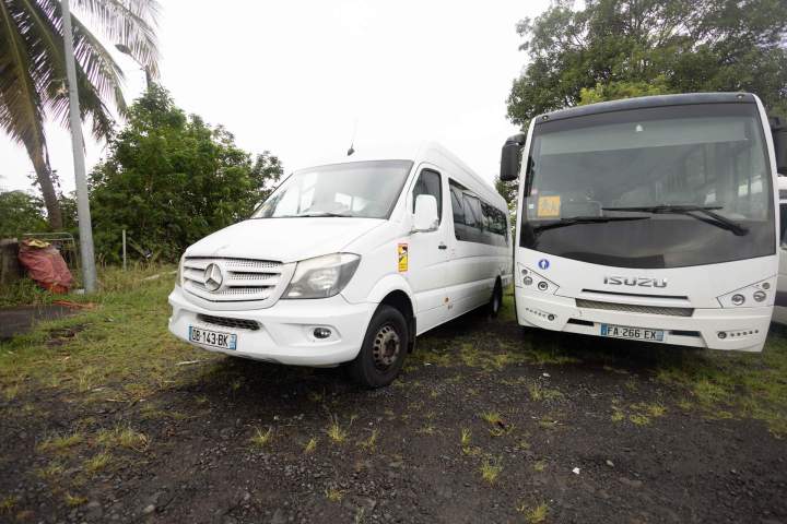 louer un minibus avec chauffeur Martinique